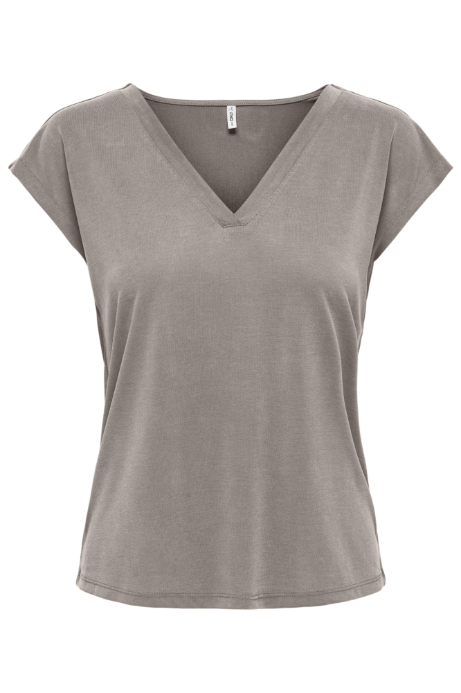 ONLFREE LIFE S/S MOD.V-NECK TOP JRS 15287041 SATELLITE